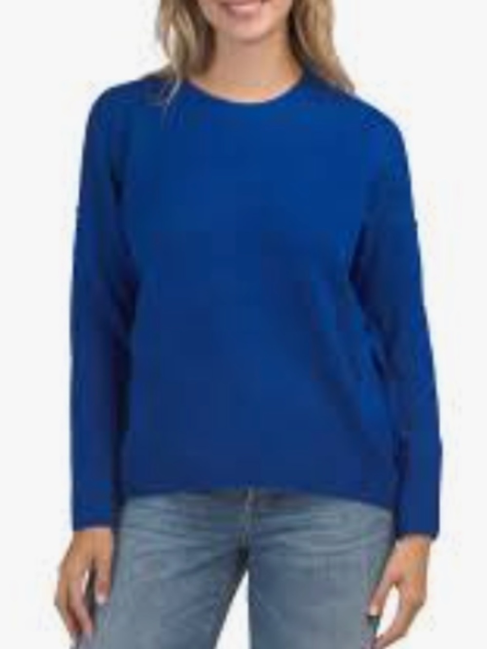 #1176 Zenana Lightweight Wool Blend Round Neck Sweater